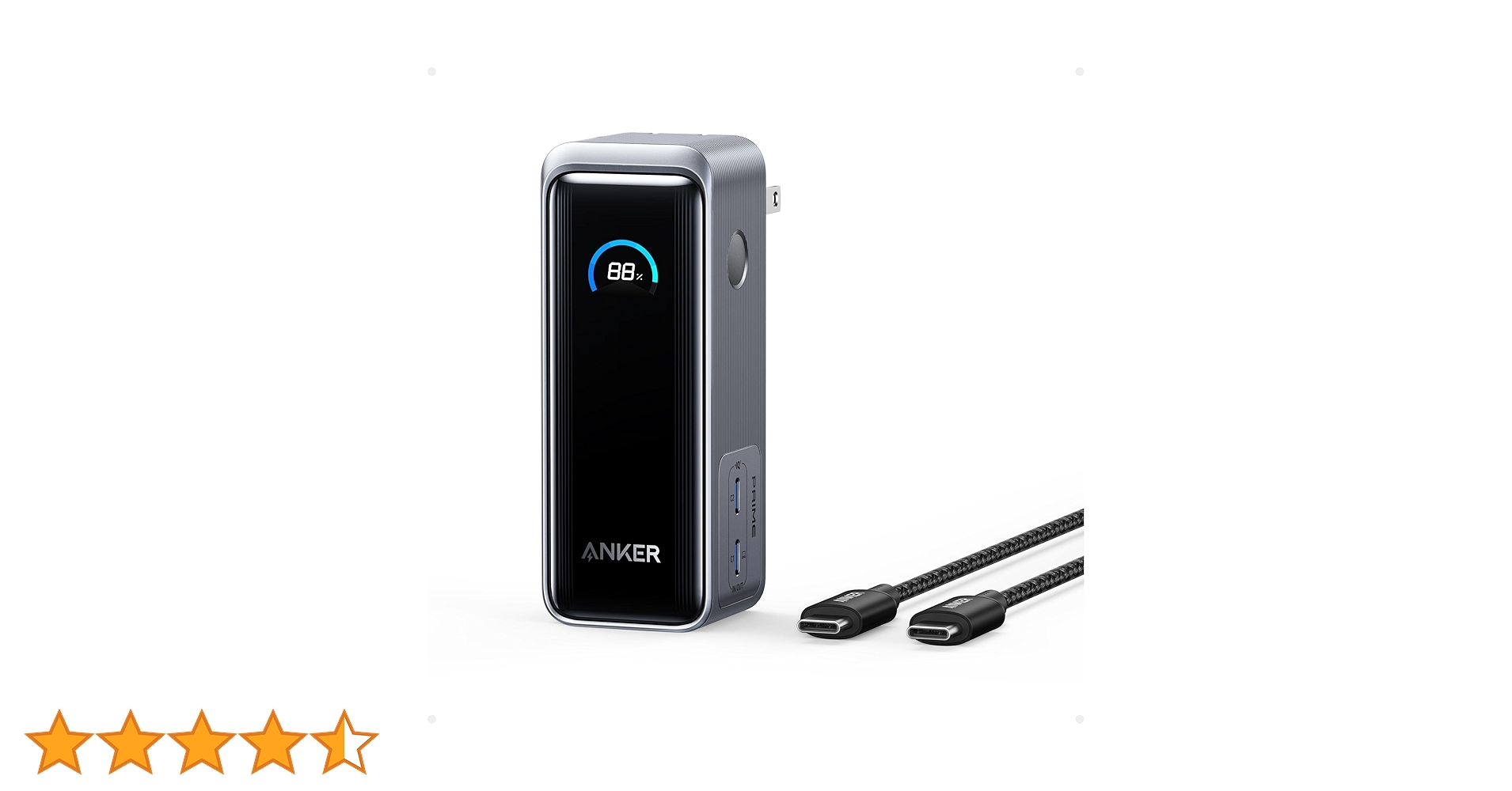 【ほぼ新品】ANKER Prime PowerBank9600mAhFusion Prime Power Bank 65W | Fast Laptop & Phone Charging - Anker